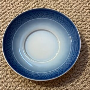 Royal Copenhagen Christmas tea saucer